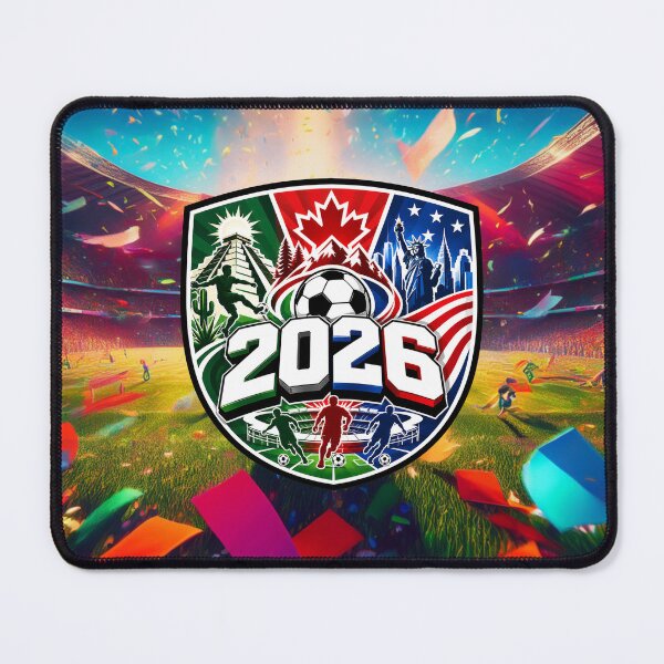 Item preview, Experience football this 2026! Let's celebrate the worldwide event taking place in the USA, also in Mexico and Canada (Ver. D10) designed and sold by ImagineThisOne.