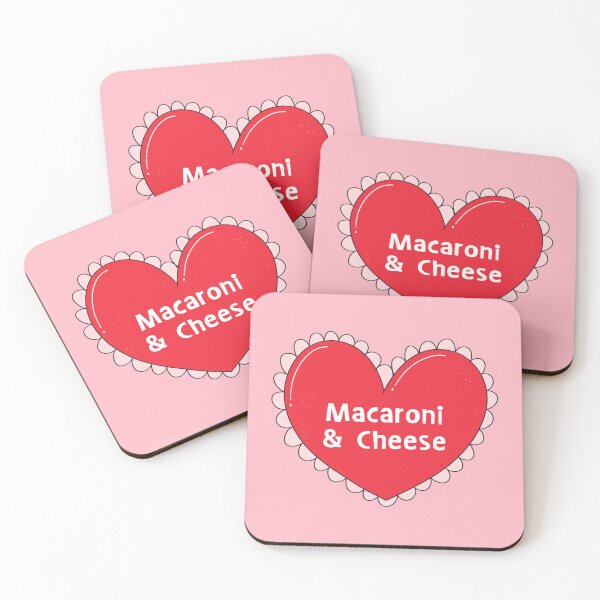 Item preview, My One True Love, Macaroni and Cheese Valentine designed and sold by yellowflowerhut.