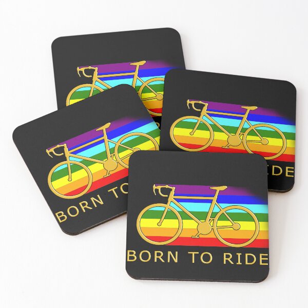 Item preview, born to ride, minimalist bicycle lifestyle design for true cycling lovers. good life style designed and sold by rikyfreestyle.