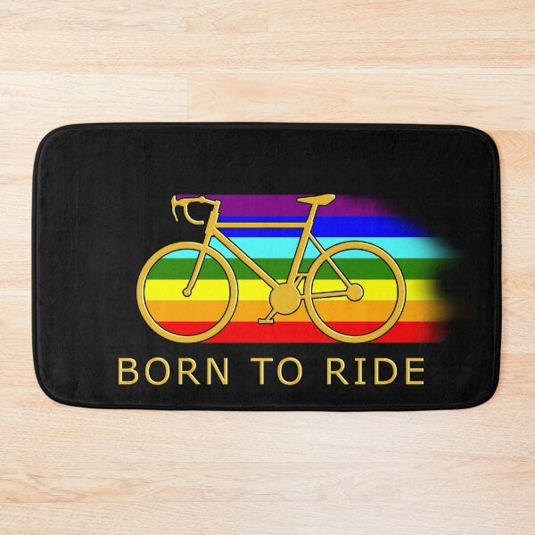 Item preview, born to ride, minimalist bicycle lifestyle design for true cycling lovers. good life style designed and sold by rikyfreestyle.