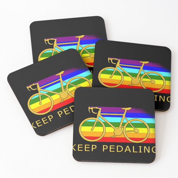 Item preview, bike: keep pedaling, minimalist bicycle lifestyle design for true cycling lovers. good life style designed and sold by rikyfreestyle.