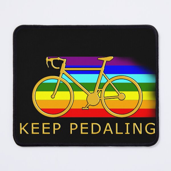 Item preview, bike: keep pedaling, minimalist bicycle lifestyle design for true cycling lovers. good life style designed and sold by rikyfreestyle.