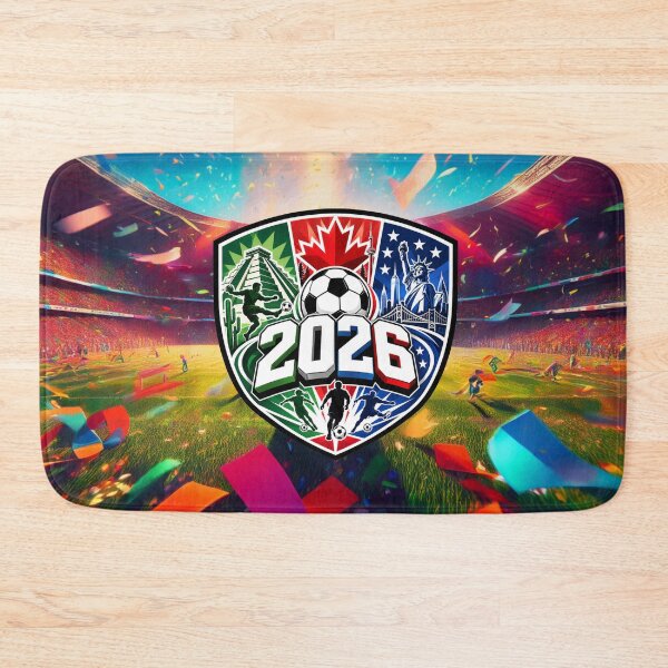 Item preview, Experience football this 2026! Let's celebrate the worldwide event taking place in the USA, also in Mexico and Canada (Ver. D09) designed and sold by ImagineThisOne.