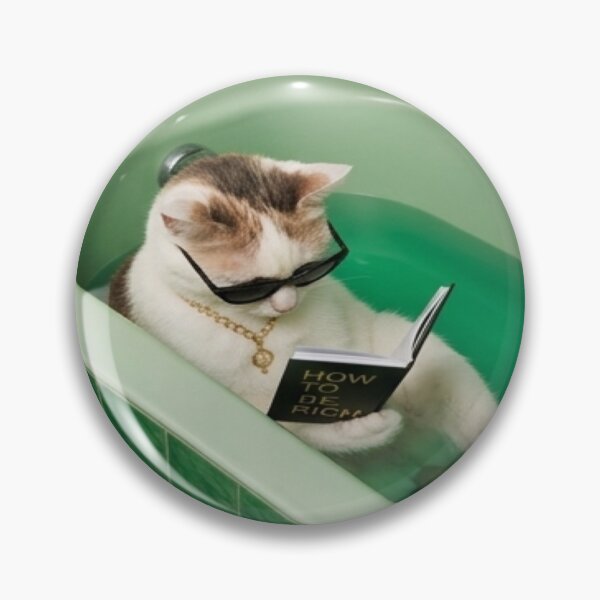 Item preview, cat bathroom art designed and sold by Creativnani.