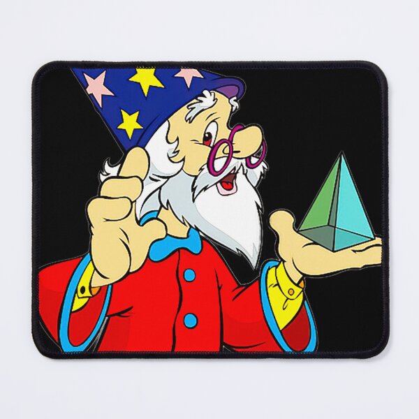 Item preview, Retro Cartoon Wizard - Classic Magician & Magical Prism designed and sold by Tokraz-art.