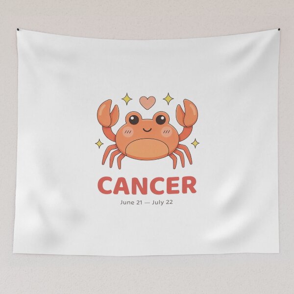 Item preview, Cute Cancer Zodiac Crab Design | Cancer Astrology Birthday Gift designed and sold by Cool-cat-art.
