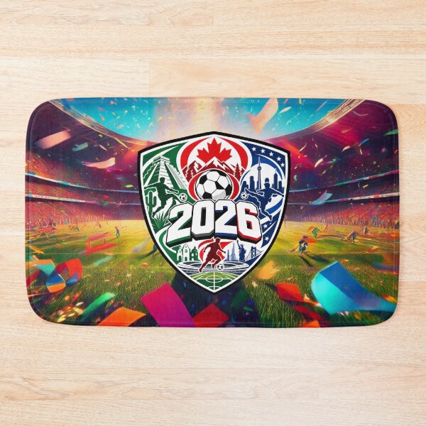 Item preview, Experience football this 2026! Let's celebrate the worldwide event taking place in the USA, also in Mexico and Canada (Ver. D08) designed and sold by ImagineThisOne.
