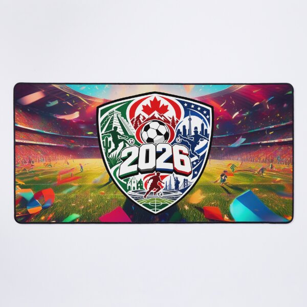 Item preview, Experience football this 2026! Let's celebrate the worldwide event taking place in the USA, also in Mexico and Canada (Ver. D08) designed and sold by ImagineThisOne.