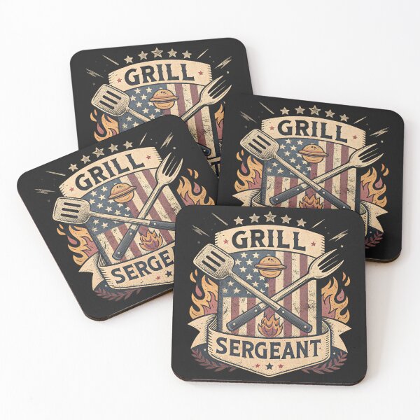 Item preview, grill sergeant designed and sold by GogoGrove.