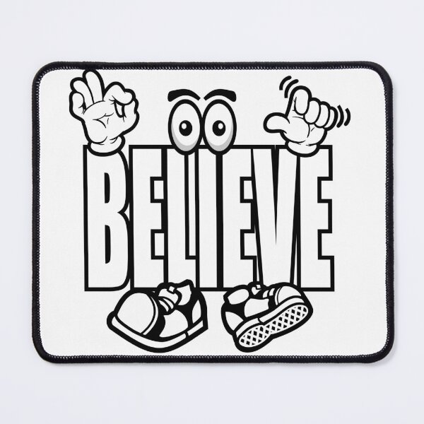 Item preview, Believe – Motivational Cartoon Character Bold Retro Design Gift for Students designed and sold by NFTWords.