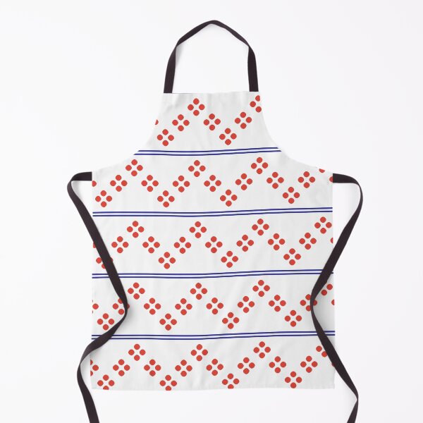 Item preview, Red, blue & white zigzag  designed and sold by Mint + Midnight.