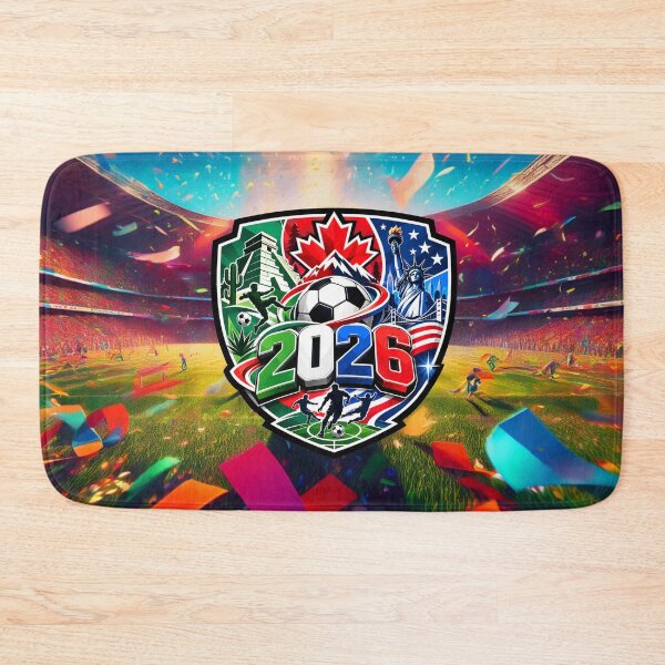 Item preview, Experience football this 2026! Let's celebrate the worldwide event taking place in the USA, also in Mexico and Canada (Ver. D07) designed and sold by ImagineThisOne.