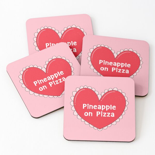 Item preview, My One True Love, Pineapple on Pizza Valentine designed and sold by yellowflowerhut.