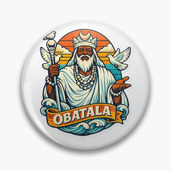 Item preview, Obatala Orisha designed and sold by VelaVestida.