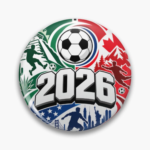 Item preview, Experience football this 2026! Let's celebrate the worldwide event taking place in the USA, also in Mexico and Canada (Ver. D06) designed and sold by ImagineThisOne.
