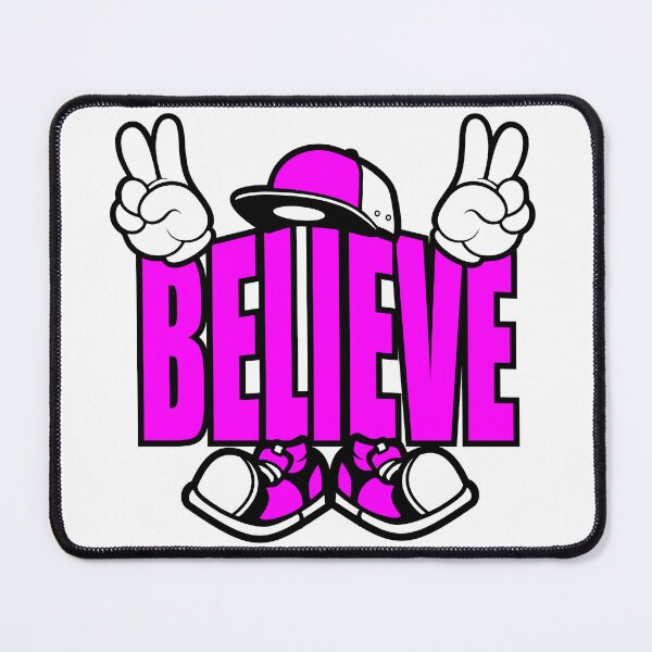 Item preview, Believe – Motivational Cartoon Character Bold Retro Design Gift for Dreamers designed and sold by NFTWords.