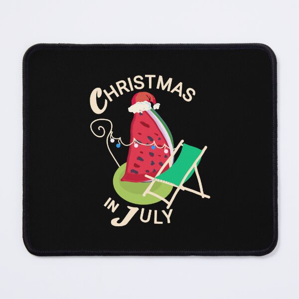 Item preview, Christmas in July Watermelon Santa - Summer Christmas Irony designed and sold by vibeno1.