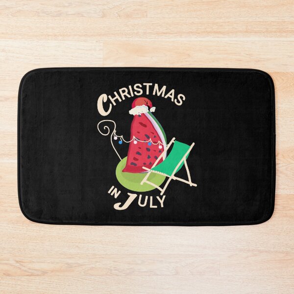 Item preview, Christmas in July Watermelon Santa - Summer Christmas Irony designed and sold by vibeno1.