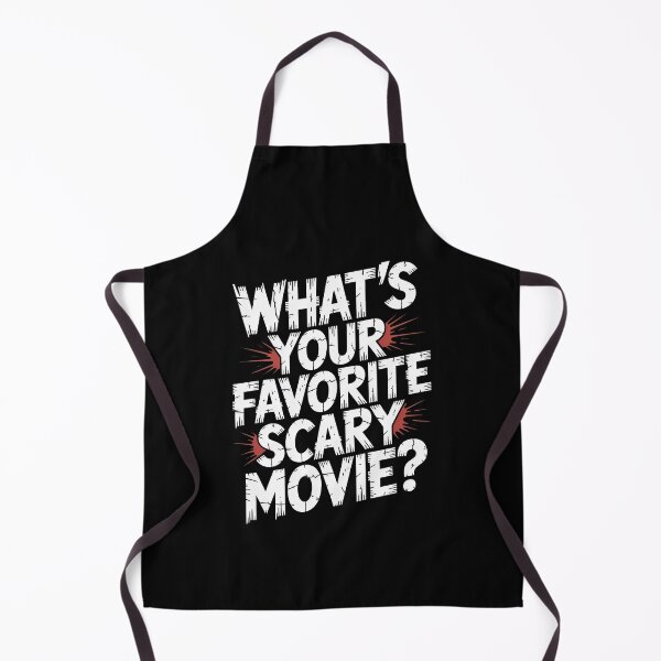 Item preview, What's Your Favorite Scary Movie Gift for Horror Fan designed and sold by Say It With Ink.