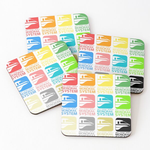 Item preview, Rainbow of Monorails designed and sold by EpcotDuck.