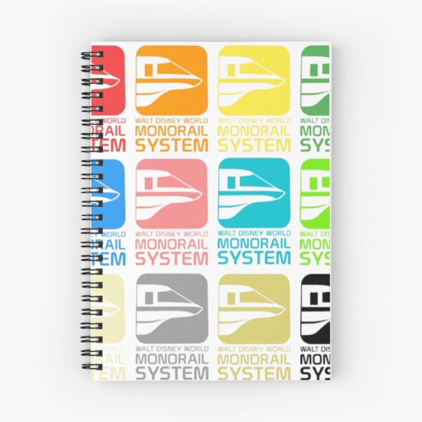 Item preview, Rainbow of Monorails designed and sold by EpcotDuck.