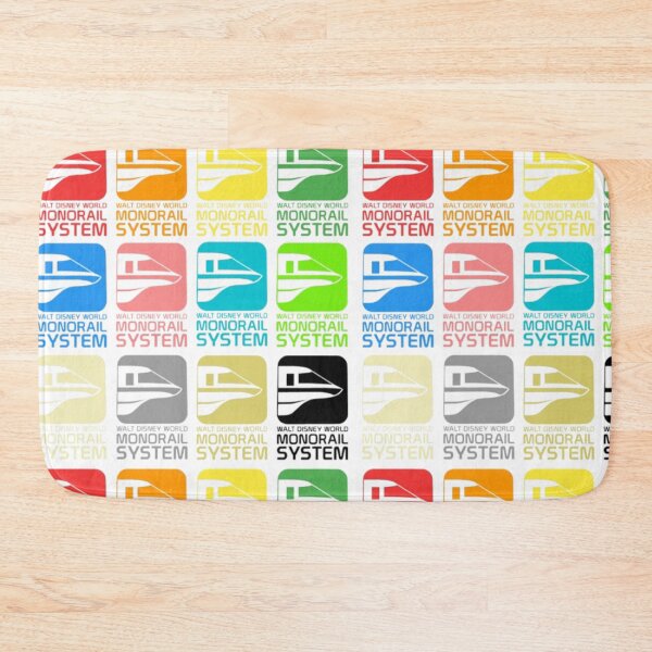 Item preview, Rainbow of Monorails designed and sold by EpcotDuck.