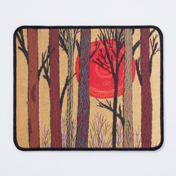 Item preview, Vintage Crewel Forest designed and sold by collageDP.