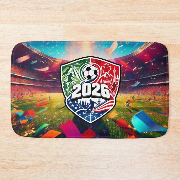 Item preview, Experience football this 2026! Let's celebrate the worldwide event taking place in the USA, also in Mexico and Canada (Ver. D04) designed and sold by ImagineThisOne.