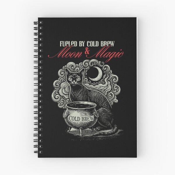 Item preview, Vintage Black Cat Witchy Coffee Illustration designed and sold by LinaValearte.