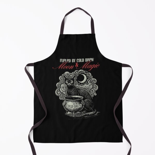 Item preview, Vintage Black Cat Witchy Coffee Illustration designed and sold by LinaValearte.