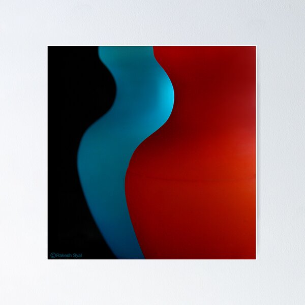 Artikelvorschau, COMPOSITION IN RED & BLUE entworfen und verkauft von RakeshSyal.