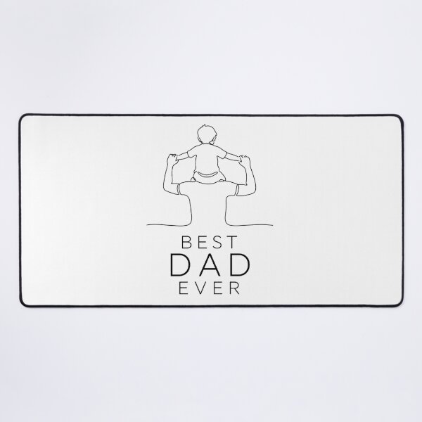 Item preview, Best Dad Ever – Minimalist Line Art Father and Child Design designed and sold by MartBook.