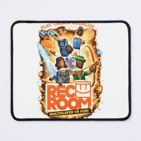 Item preview, Rec Room Multiplayer VR Adventure | Play Create Socialize Gaming Fan Art T-Shirt Design designed and sold by CatLovers Studio.