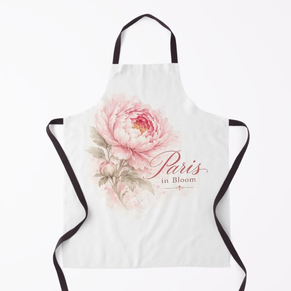 Item preview, Paris in Bloom – Watercolor Peony Art designed and sold by Blueberry-art23.