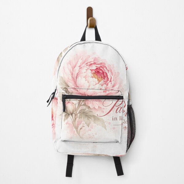 Item preview, Paris in Bloom – Watercolor Peony Art designed and sold by Blueberry-art23.