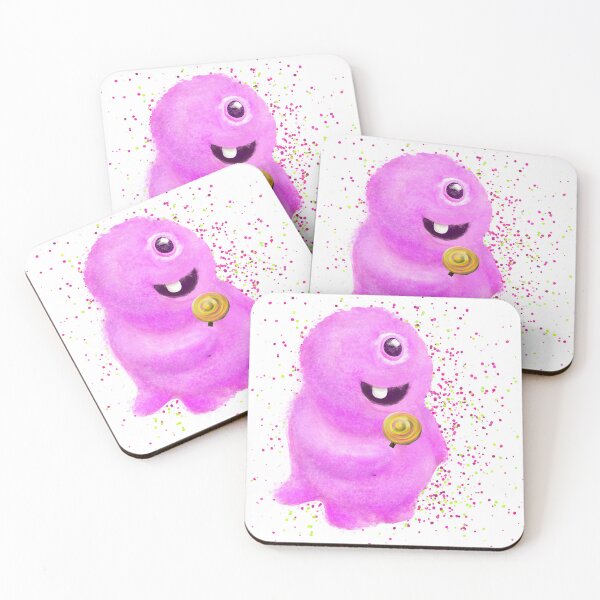 Item preview, Adorable Pink Monster designed and sold by DoodlingMissy.