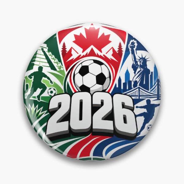 Item preview, Experience football this 2026! Let's celebrate the worldwide event taking place in the USA, also in Mexico and Canada (Ver. D02) designed and sold by ImagineThisOne.