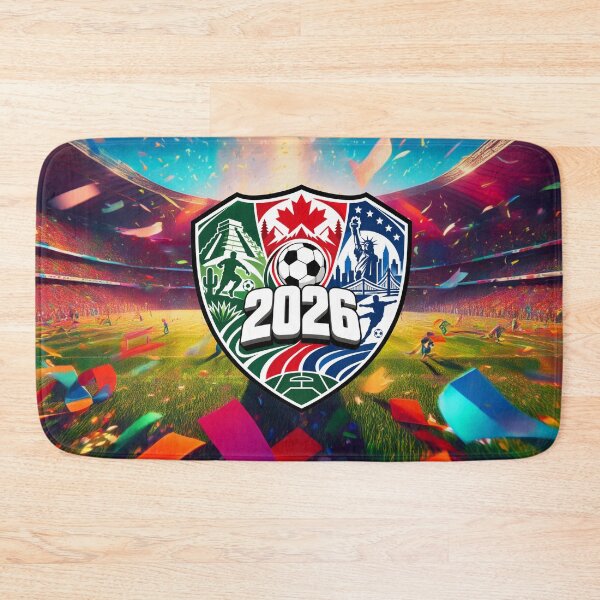 Item preview, Experience football this 2026! Let's celebrate the worldwide event taking place in the USA, also in Mexico and Canada (Ver. D02) designed and sold by ImagineThisOne.