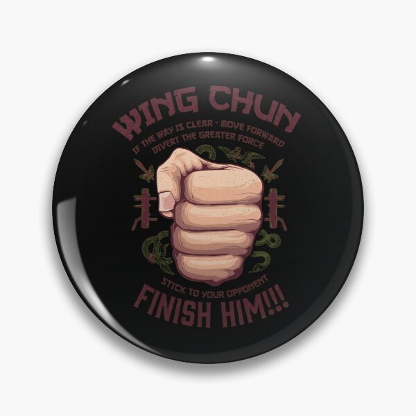 Item preview, Wing Chun Fist Motivational Martial Arts Quote designed and sold by Sugengthecraftd.