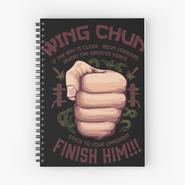 Item preview, Wing Chun Fist Motivational Martial Arts Quote designed and sold by Sugengthecraftd.