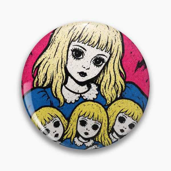 Item preview, Creepy Doll Girl designed and sold by PerlowskiArt.