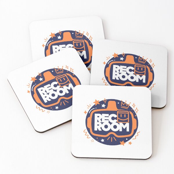 Item preview, Cute Rec Room VR Gaming Logo Sticker Design designed and sold by FlatInkStudio.