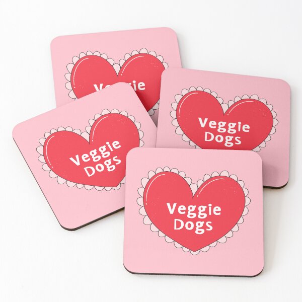 Item preview, My One True Love, Veggie Dogs Valentine designed and sold by yellowflowerhut.