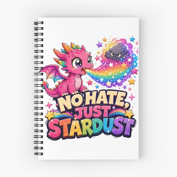 Item preview, No Hate, Just Stardust Rainbow Dragon designed and sold by StillWildink.