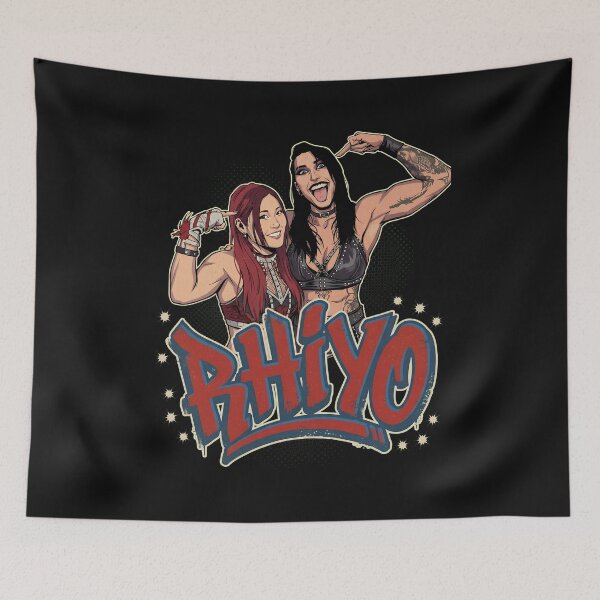 Item preview, Graffiti Duo Comic Style Wrestling Fan Art designed and sold by Sugengthecraftd.