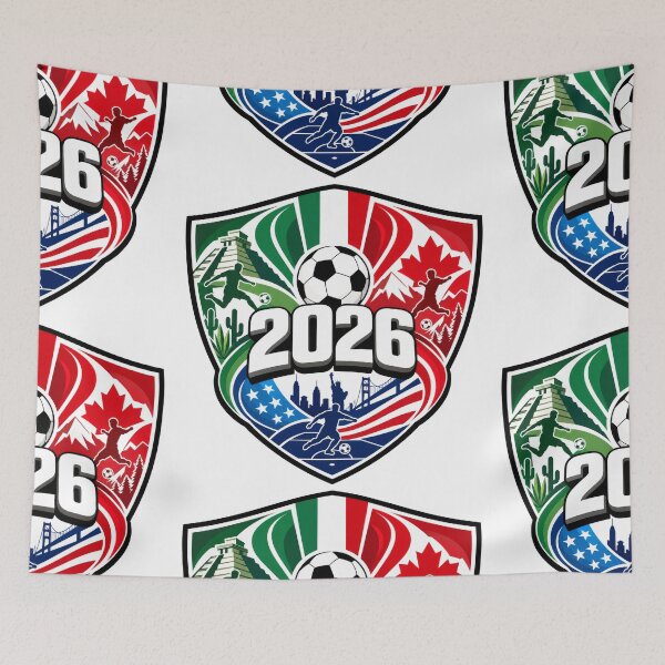 Item preview, Experience football this 2026! Let's celebrate the worldwide event taking place in the USA, also in Mexico and Canada (Ver. D01) designed and sold by ImagineThisOne.