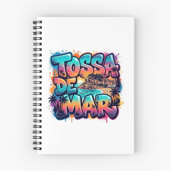Item preview, Tossa De Mar Coastal Graffiti Sticker Souvenir Summer Edition designed and sold by Imaginarium of Chaos falcon88 .