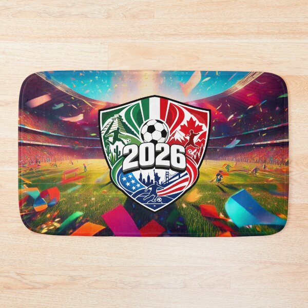 Item preview, Experience football this 2026! Let's celebrate the worldwide event taking place in the USA, also in Mexico and Canada (Ver. D01) designed and sold by ImagineThisOne.