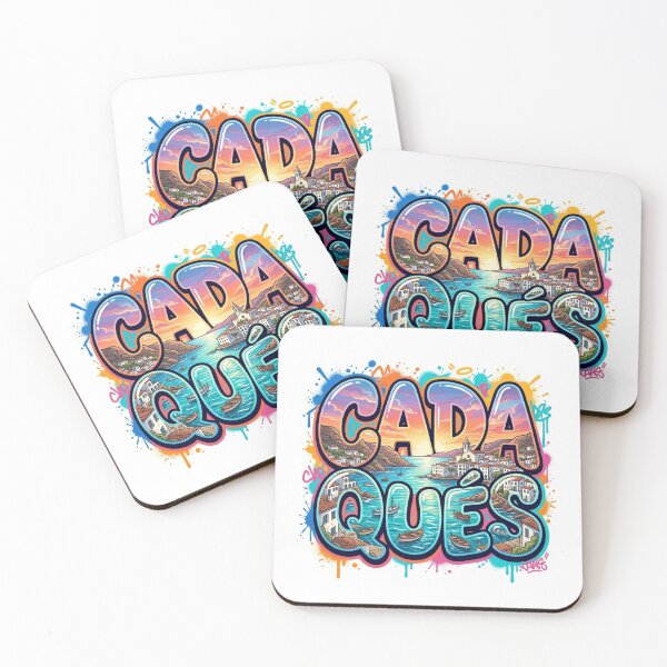 Item preview, Cadaques Harbor Graffiti Sticker designed and sold by Imaginarium of Chaos falcon88 .
