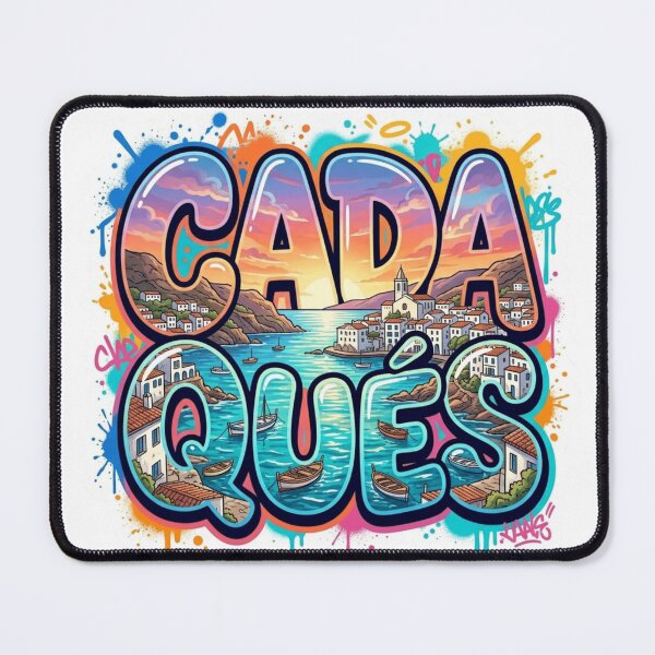 Item preview, Cadaques Harbor Graffiti Sticker designed and sold by Imaginarium of Chaos falcon88 .